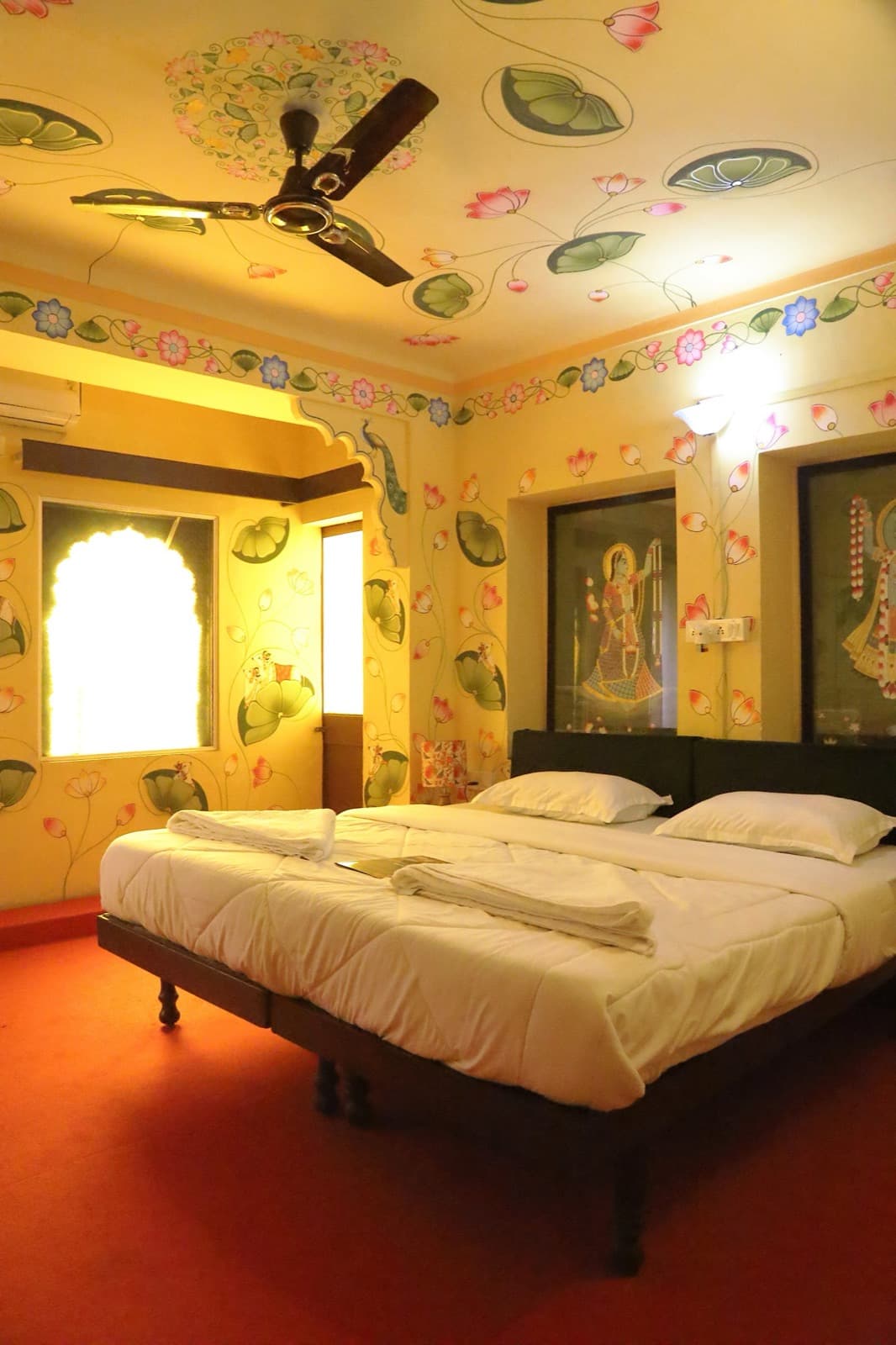Suite 202 with lotus wall paintings